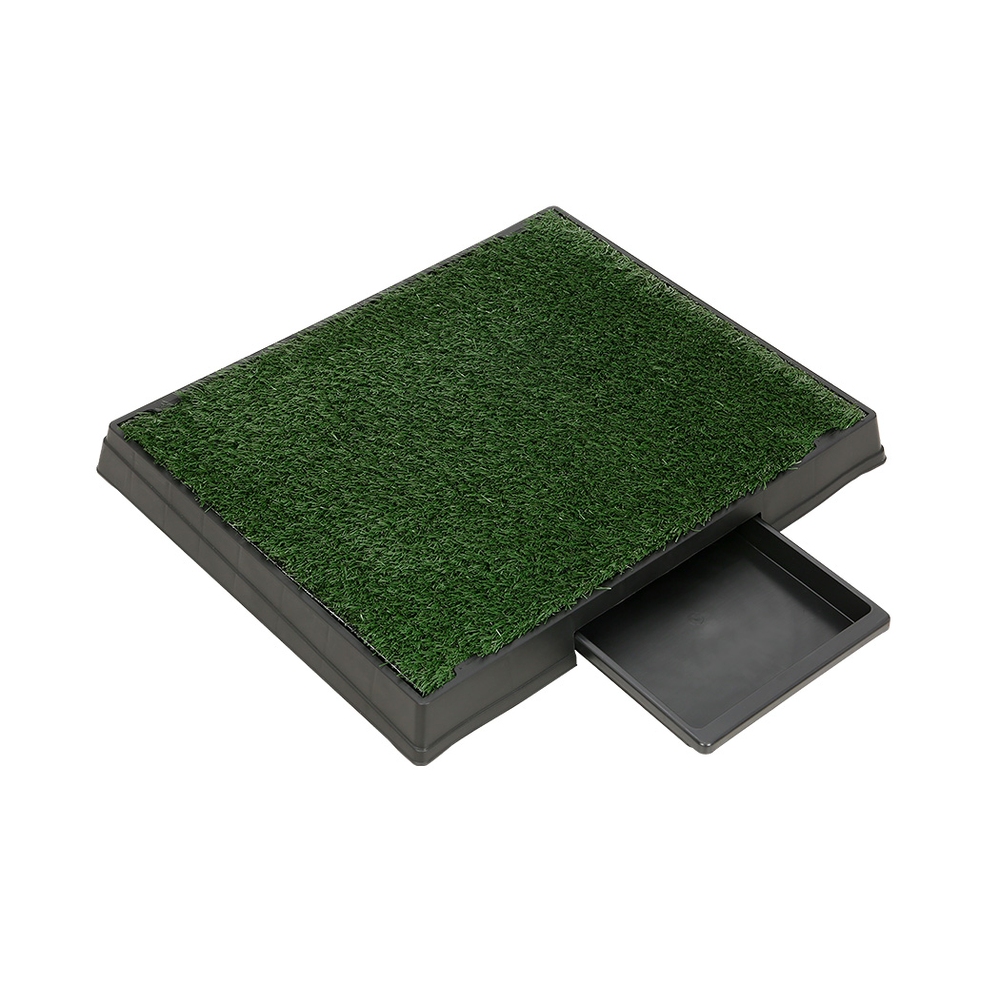 i.Pet Large Grass Pet Training Pad With Tray 2pk view 3