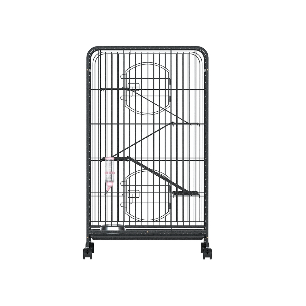 i.Pet Rabbit Cage 110cm 4-Level Indoor Hutch view 3