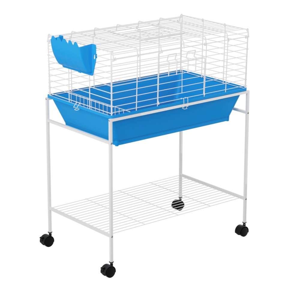 i.Pet Rabbit Cage 88cm Indoor Powder-Coated