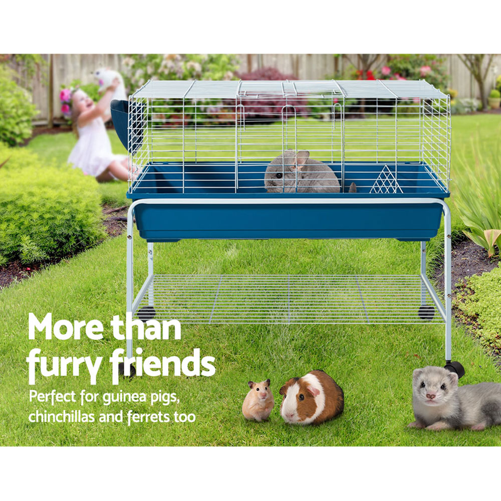 i.Pet Rabbit Cage Hutch 106cm With Stand view 4