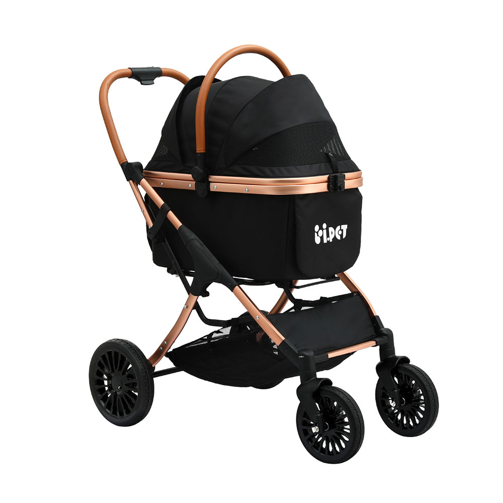 i.Pet Large Pet Stroller UV Front Veil 4 Wheels