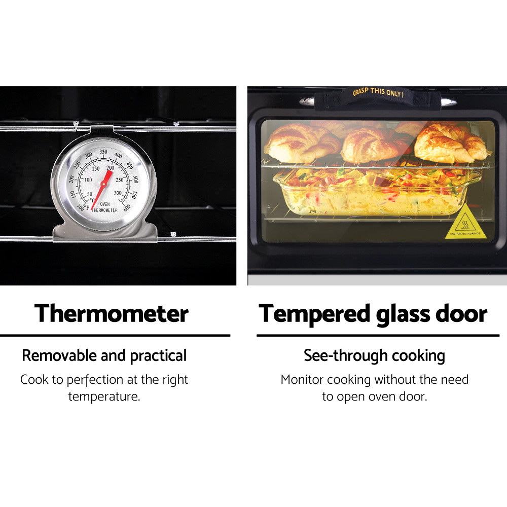 Devanti Portable Gas Oven LPG view 3