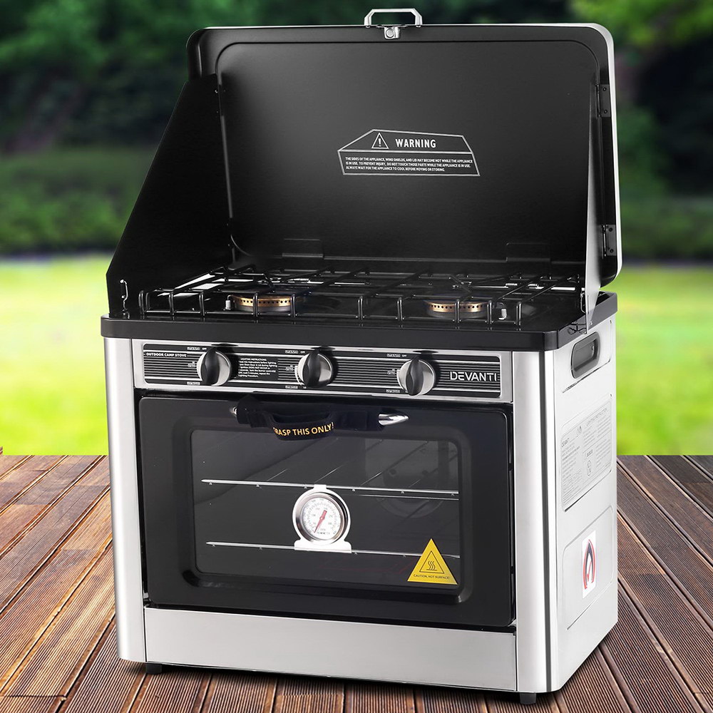 Devanti Portable Gas Oven LPG view 5