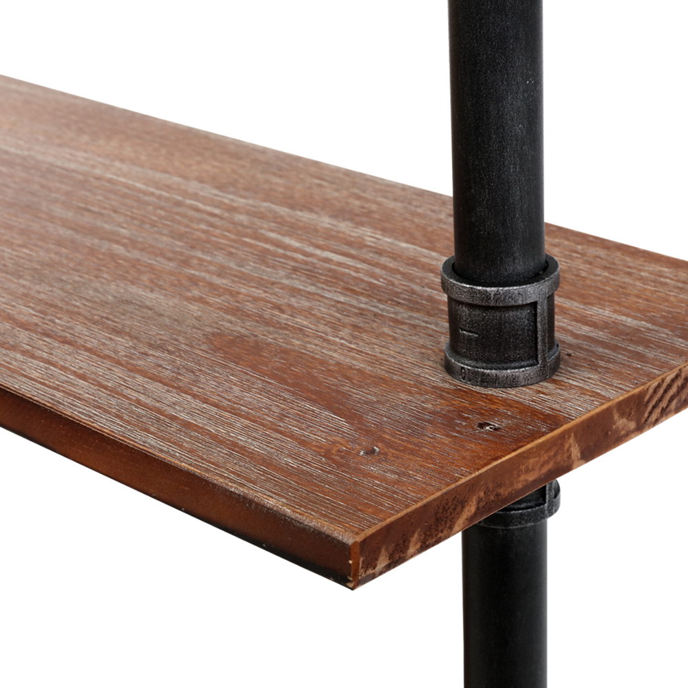 Artiss DIY Pipe Shelf 3 Tiers Iona view 3