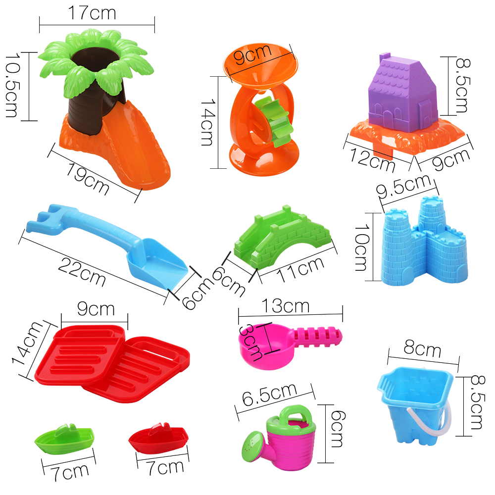 Keezi Kids Sand and Water Table with Chair and Wheel view 3