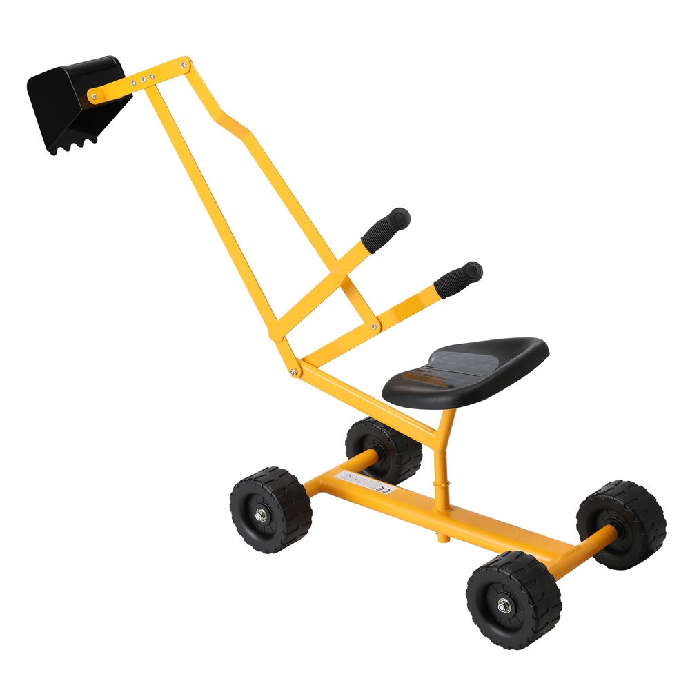 Keezi Kids Ride On Car Digger with Rotate Seat view 3