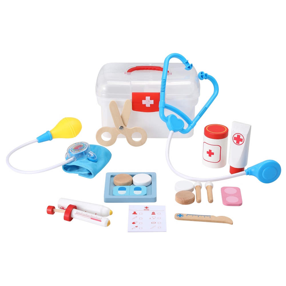 Keezi Kids Doctor Nurse Medical Playset with Stethoscope