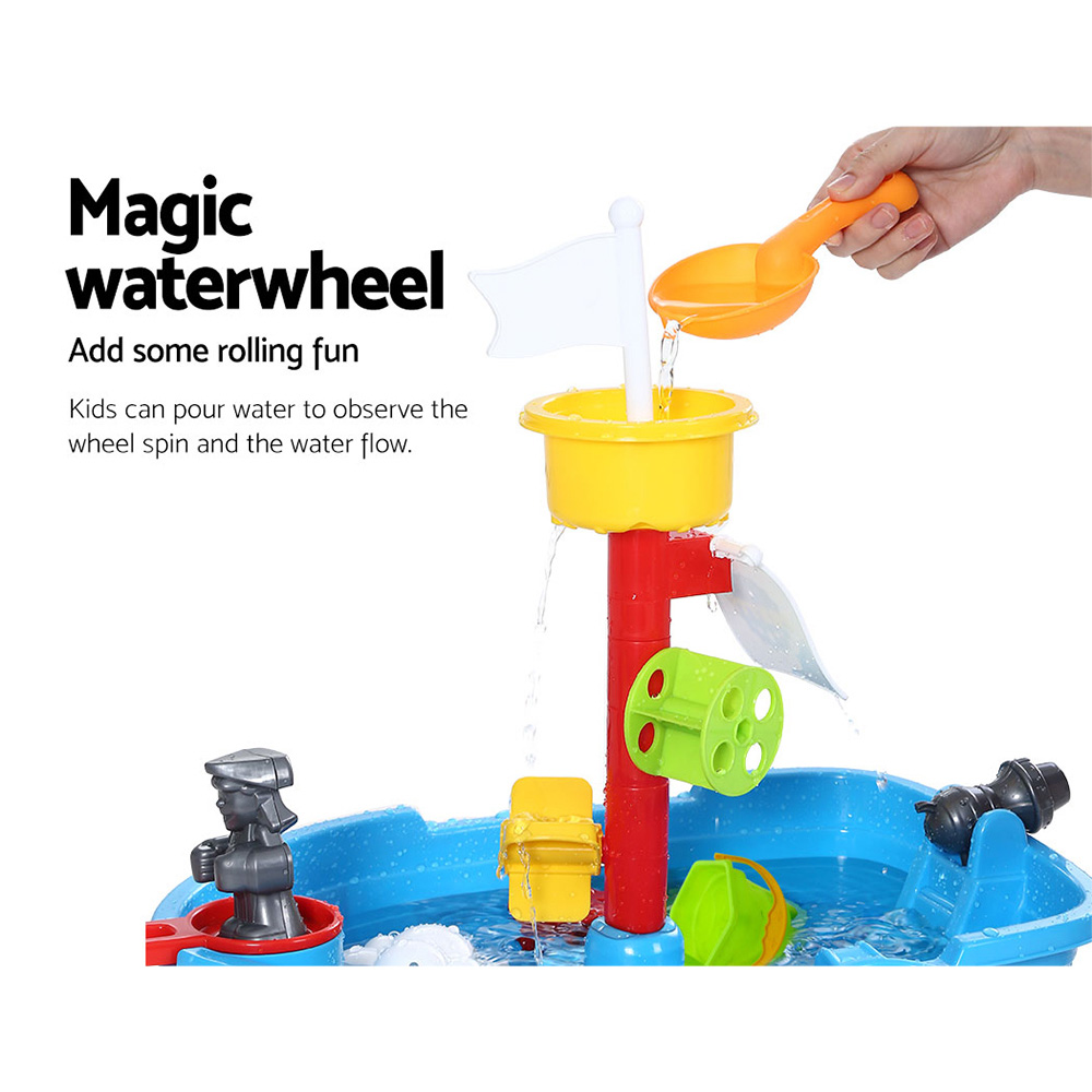 Keezi Kids Sand and Water Table Activity Play Set view 5