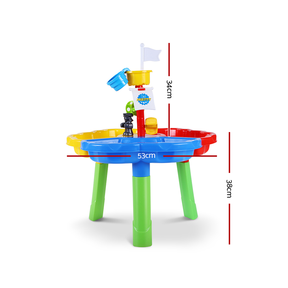 Keezi Kids Sand and Water Table Pretend Play Set view 2