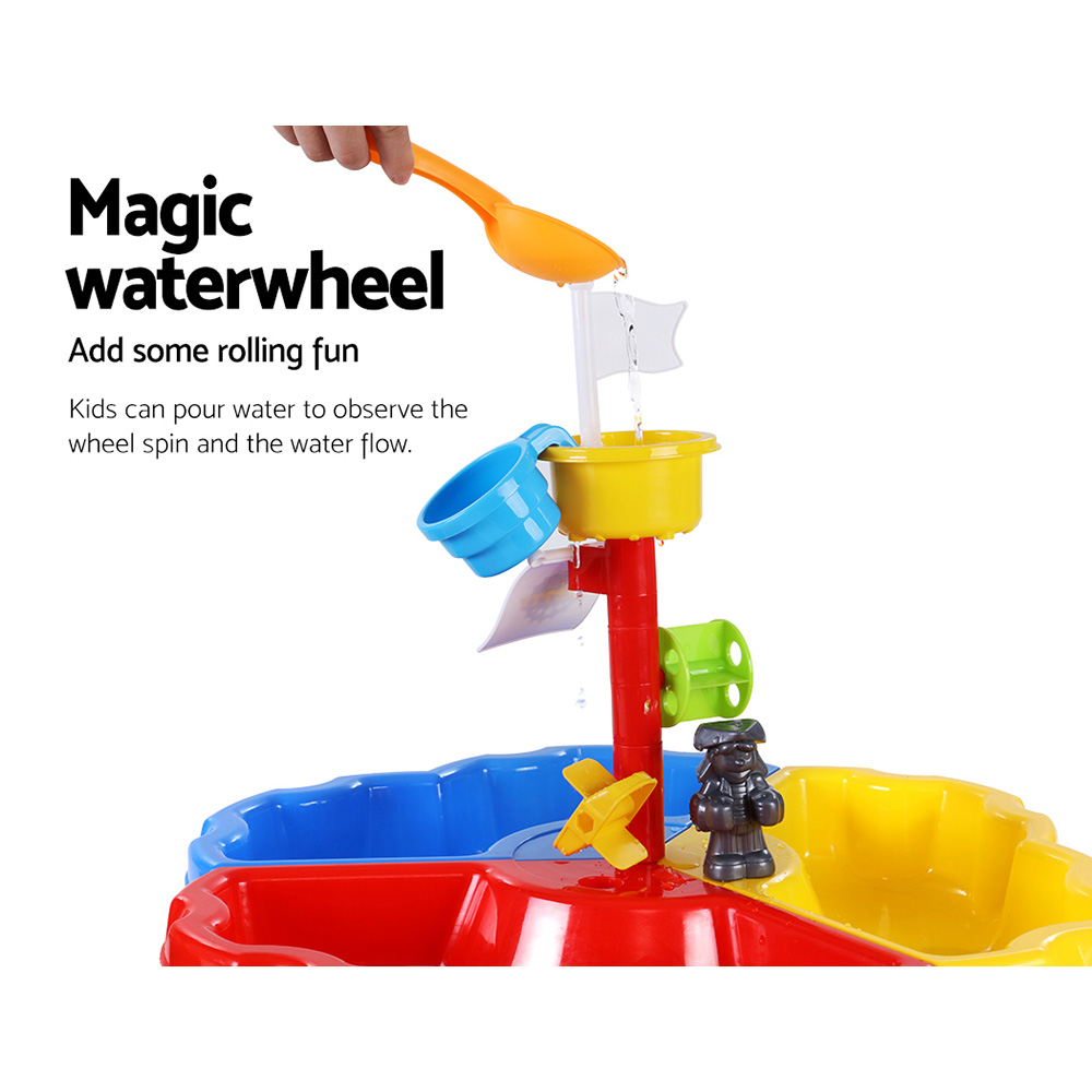Keezi Kids Sand and Water Table Pretend Play Set view 5
