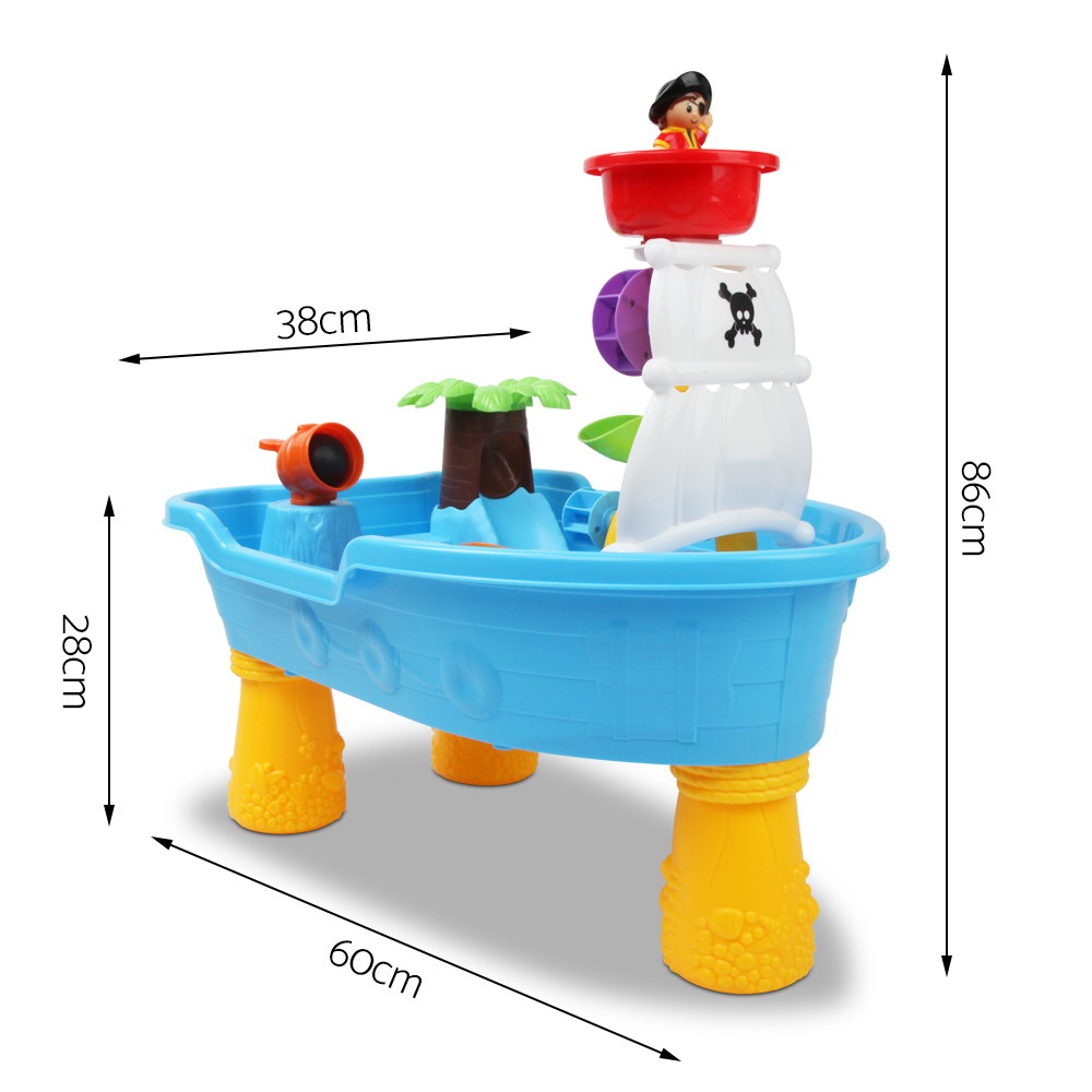 Keezi Kids Eco-Friendly Sand and Water Table Play Set view 2
