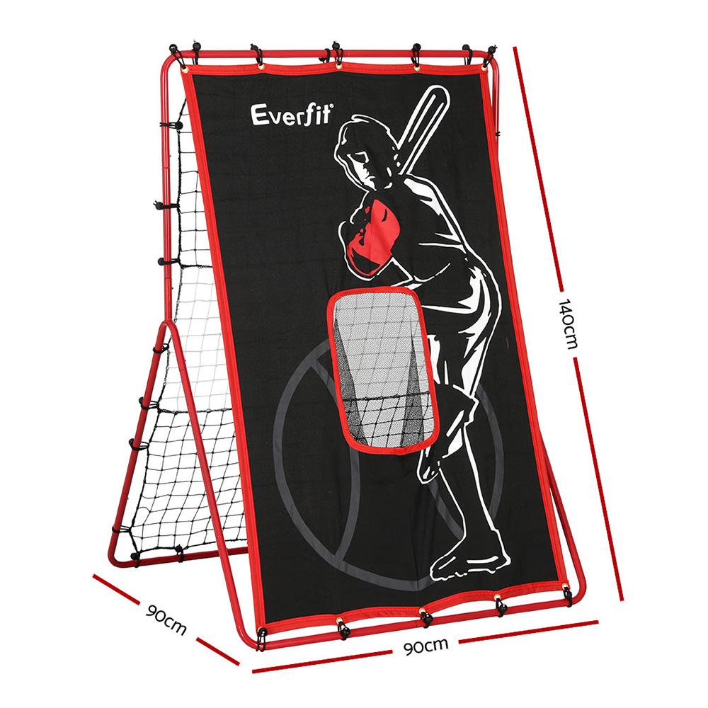 Everfit Baseball Net Rebound Pitching Kit 2-in-1 Target view 2
