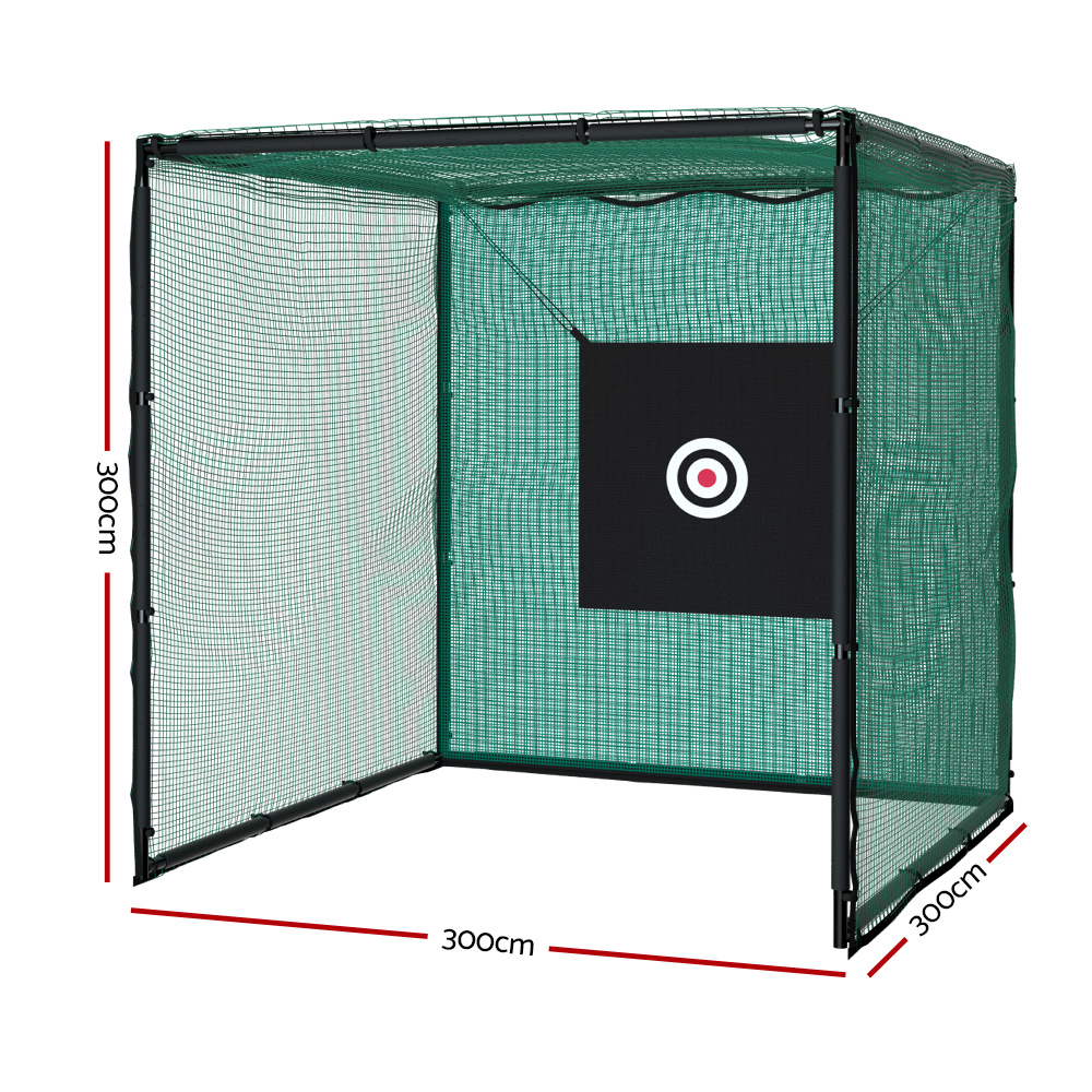 Everfit 3M Golf Practice Net Hitting Cage with Steel Frame view 2