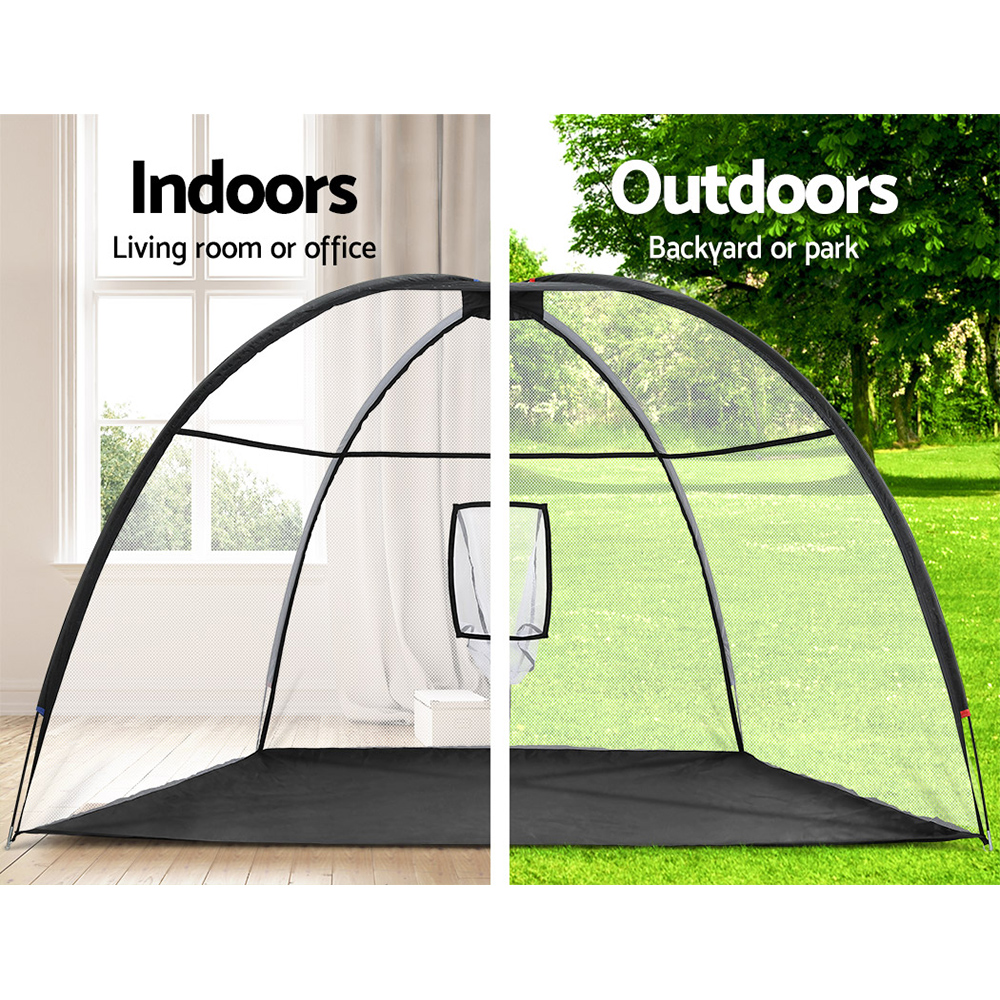 Everfit 3.5m Golf Practice Net with Target Tent view 5