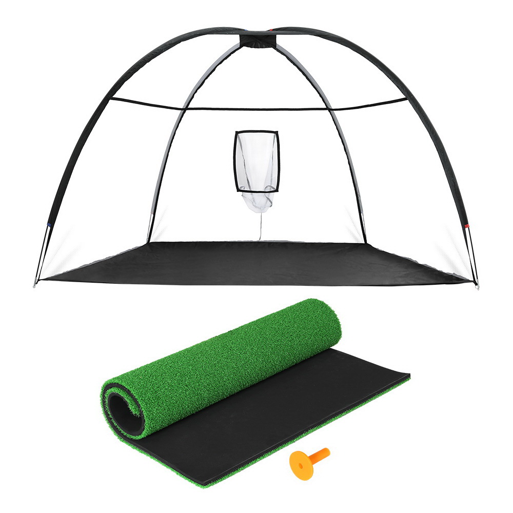 Everfit 3.5m Golf Practice Net with Driving Mat view 3