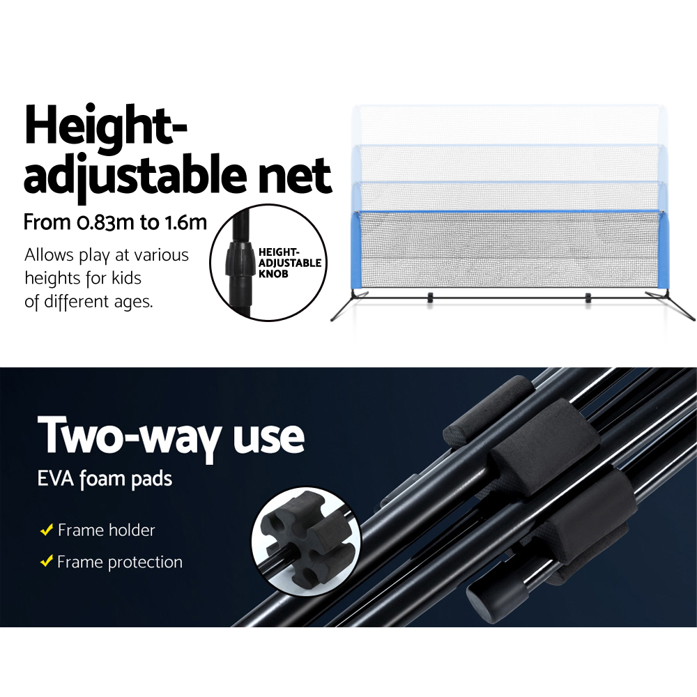 Everfit Badminton Tennis Net Portable Kit, 3m and 4m view 4