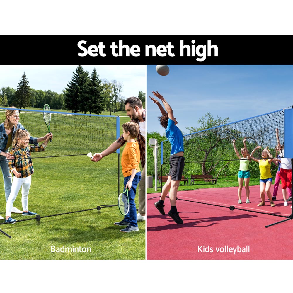 Everfit Badminton Tennis Net Portable Kit, 3m and 4m view 5