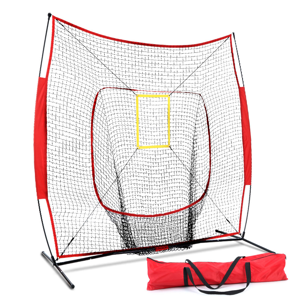 Everfit 7ft Baseball Net Pitching Kit with Stand