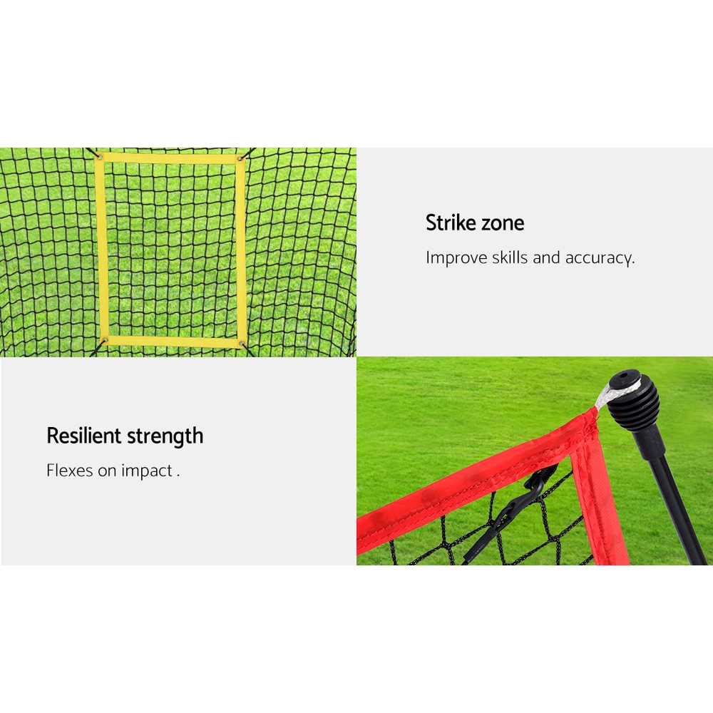 Everfit 7ft Baseball Net Pitching Kit with Stand view 4