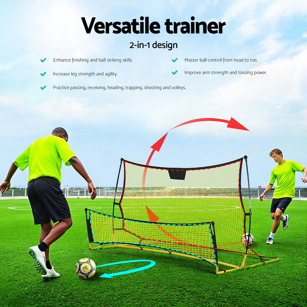 Everfit Football Soccer Net Rebounder for Skills, 1.8-2.1m view 4