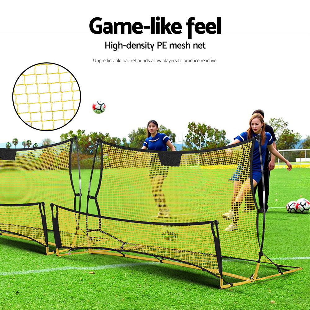Everfit Football Soccer Net Rebounder for Skills, 1.8-2.1m view 5