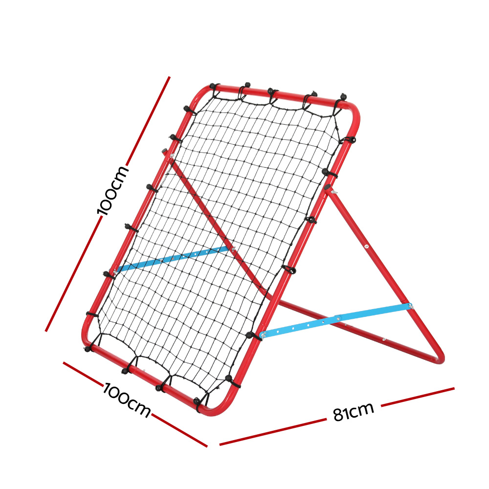 Everfit Baseball Soccer Net Rebounder with Goal Frame view 2