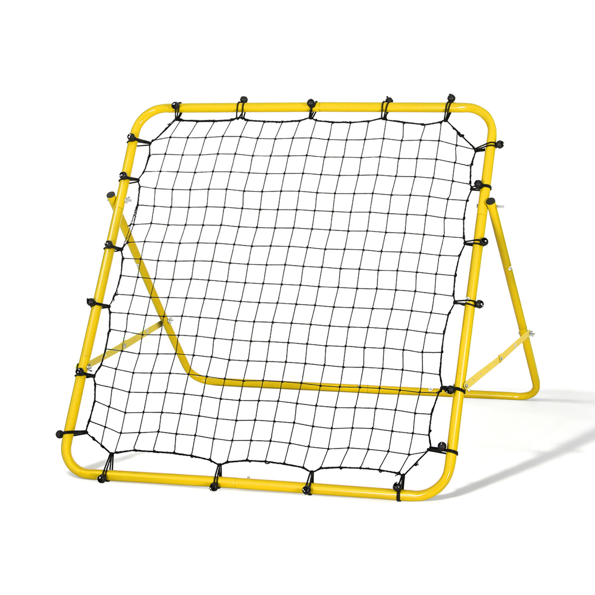 Everfit Baseball Soccer Net Rebounder in Yellow