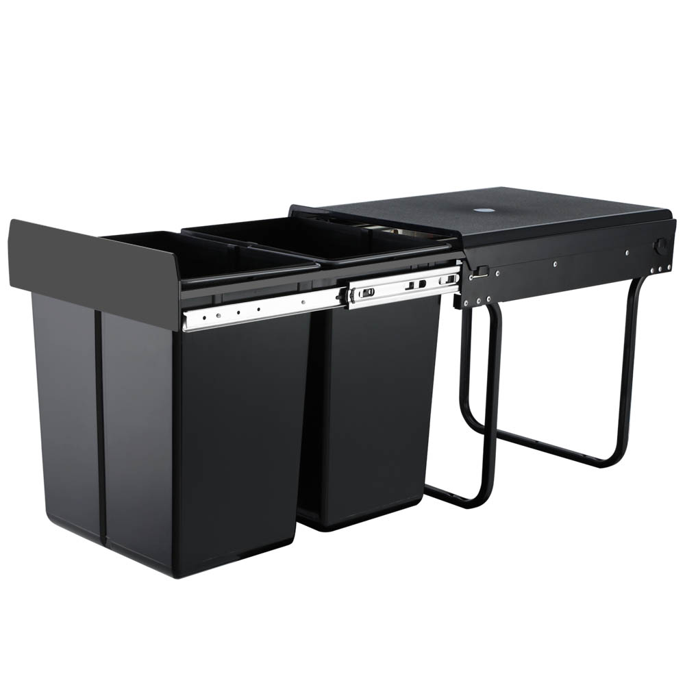 Cefito Pull Out Bin, Double Basket, Sizes & Colours
