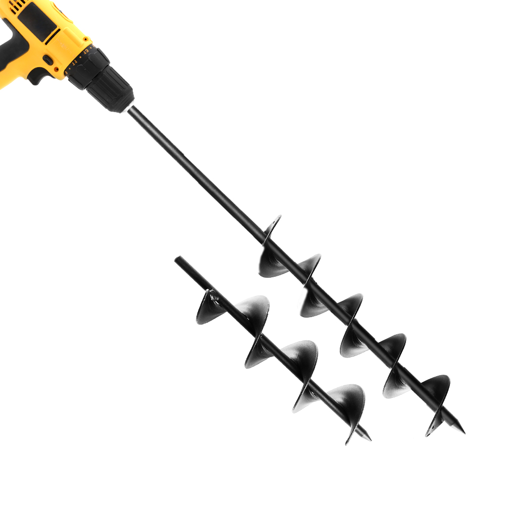 Giantz Spiral Auger Drill Bit Set, 300mm and 600mm