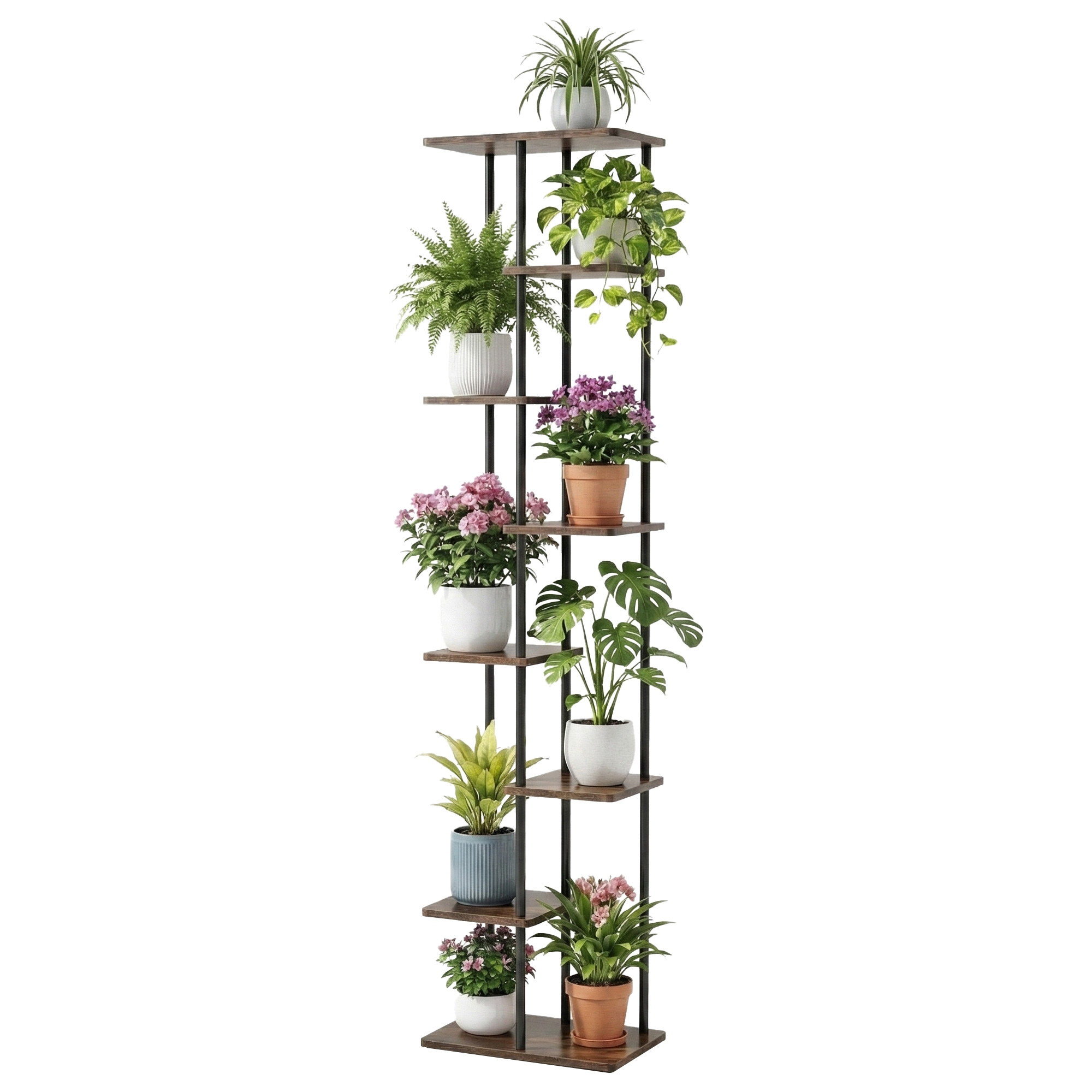 Artiss 8 Tier Plant Stand in 2 Styles view 2