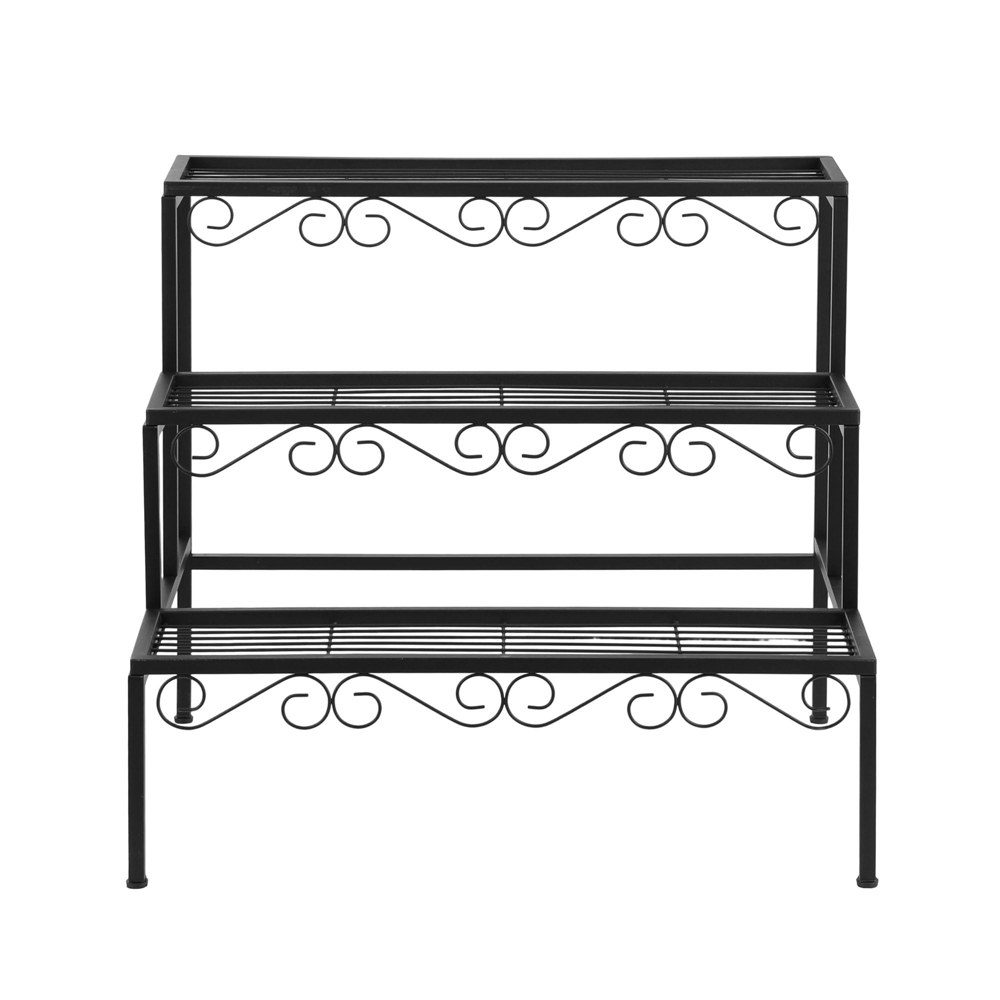 Artiss 3 Tier Metal Corner Plant Stand view 4