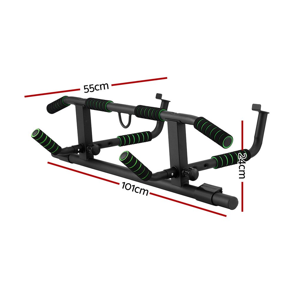 Everfit Multi-Grip Doorway Pull Up Bar 101cm 200kg view 2