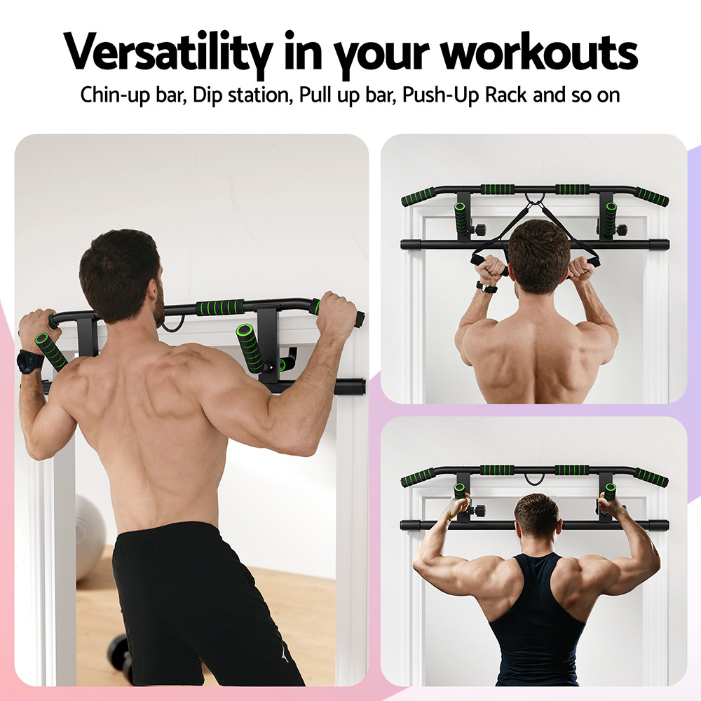 Everfit Multi-Grip Doorway Pull Up Bar 101cm 200kg view 4