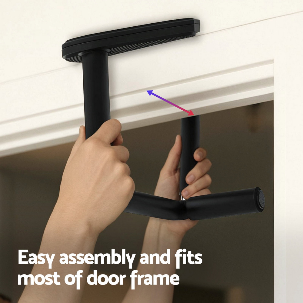 Everfit Foldable Pull Up Bar with Chin Up Grips, 120kg view 5