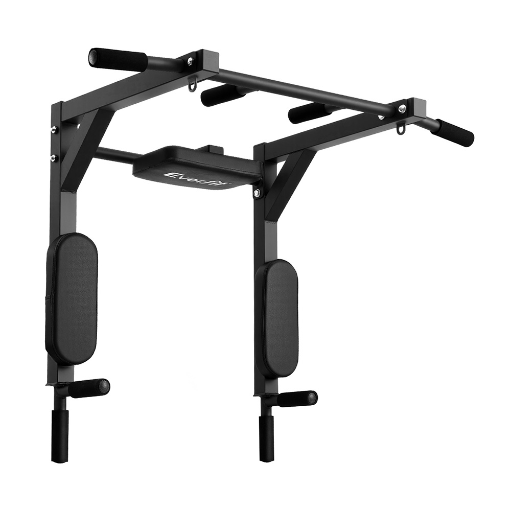 Everfit Pull Up Bar & Dip Station, 150kg Power Gym