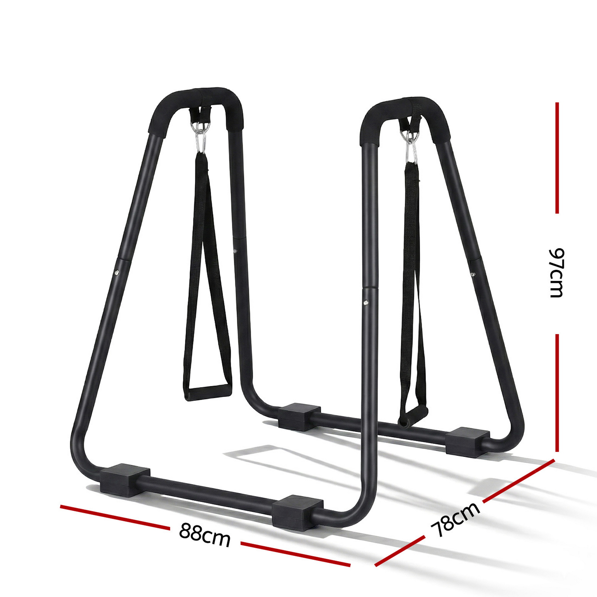 Everfit Dip Station Parallel Bars for Calisthenics Training view 2