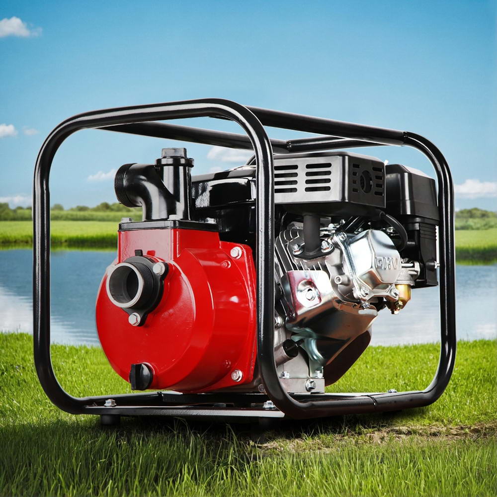 Giantz 2 Inch Petrol Water Pump 7HP 4 Stroke, High Flow
