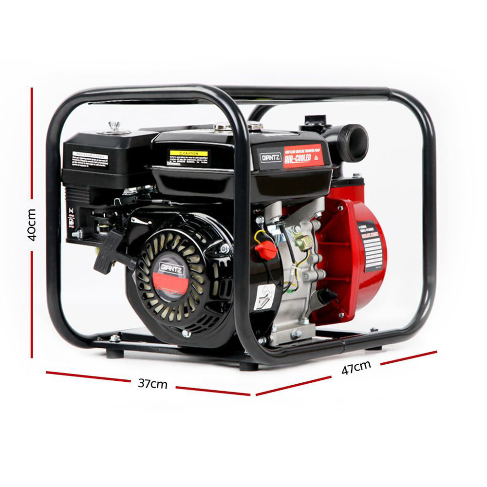 Giantz 2 Inch Petrol Water Pump 7HP 4 Stroke, High Flow view 3