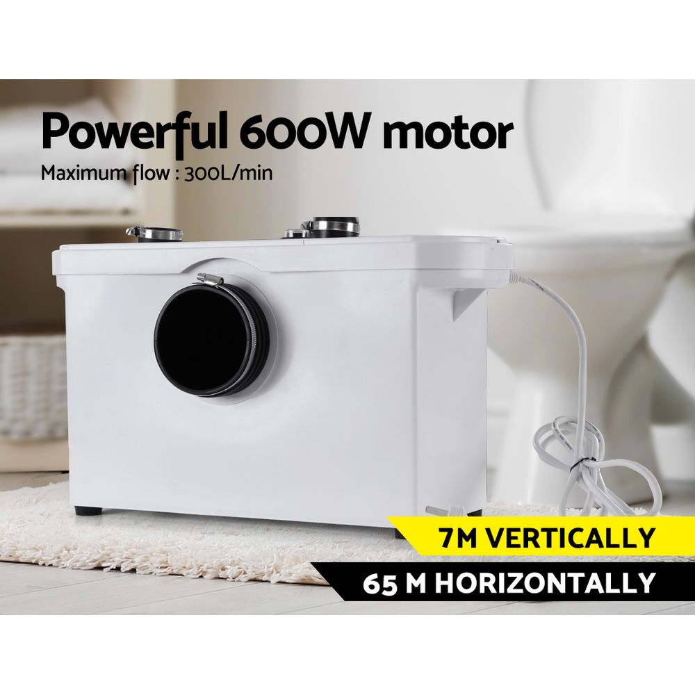 Giantz 600W Macerator Sewerage Pump Disposal Unit view 4