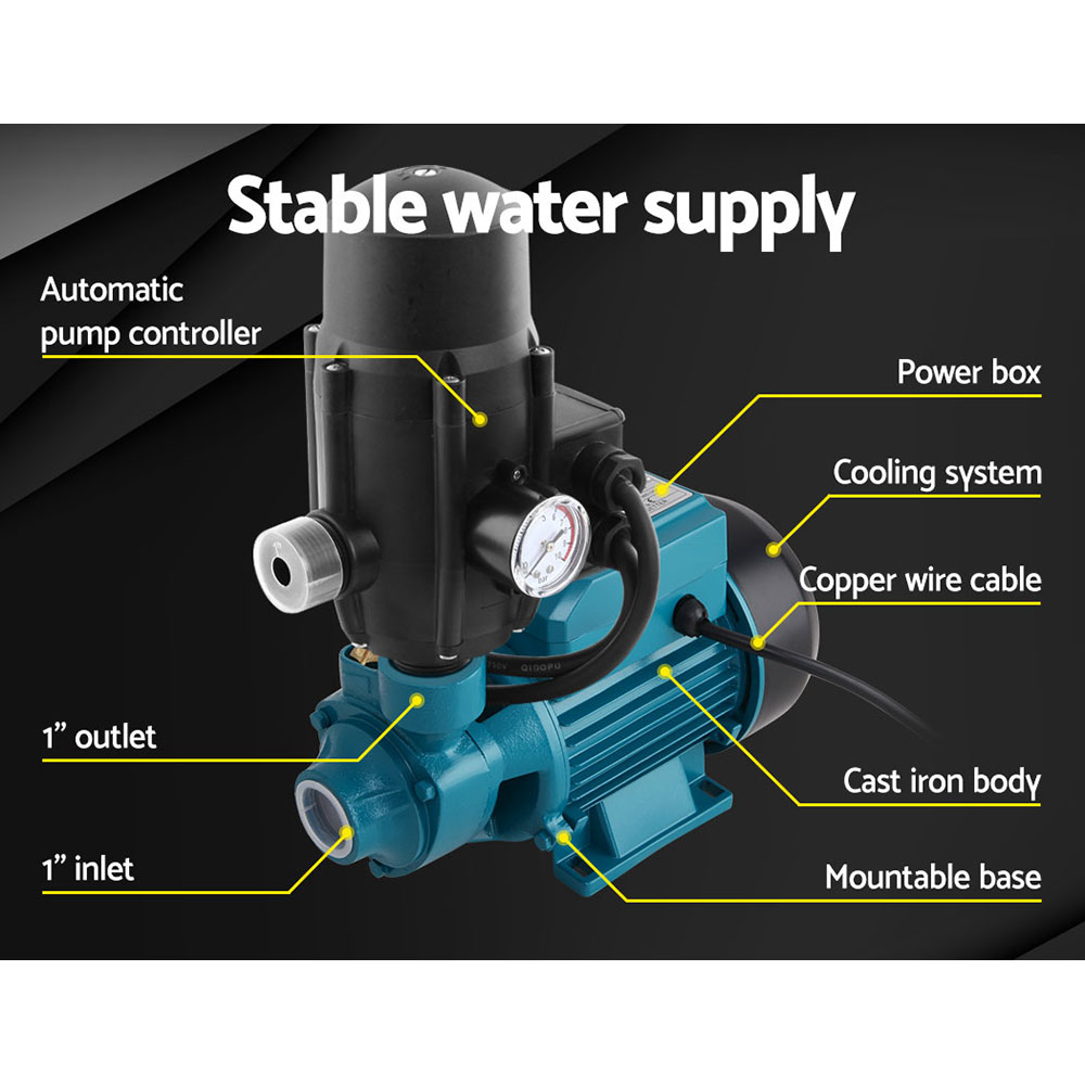 Giantz QB60 Peripheral Pump with Auto Controller view 3