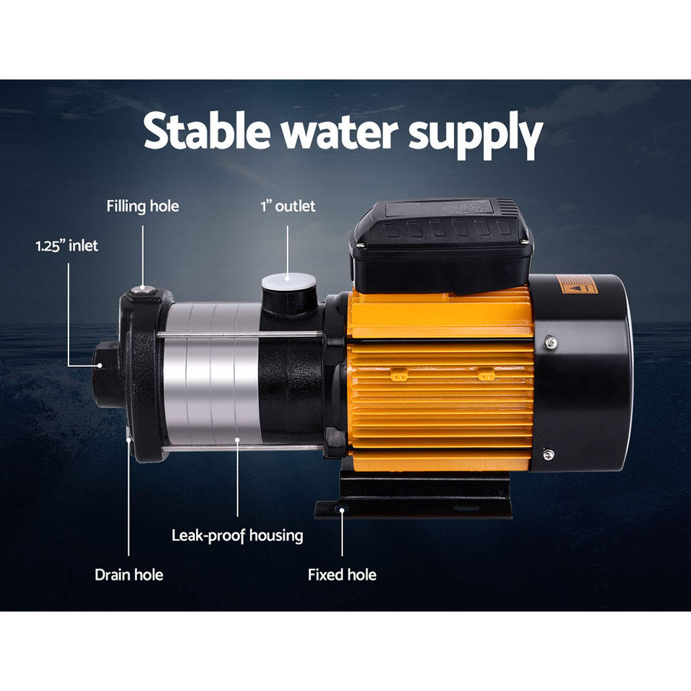 Giantz 5 Stage Water Pump 2000W for Tank and Irrigation view 3