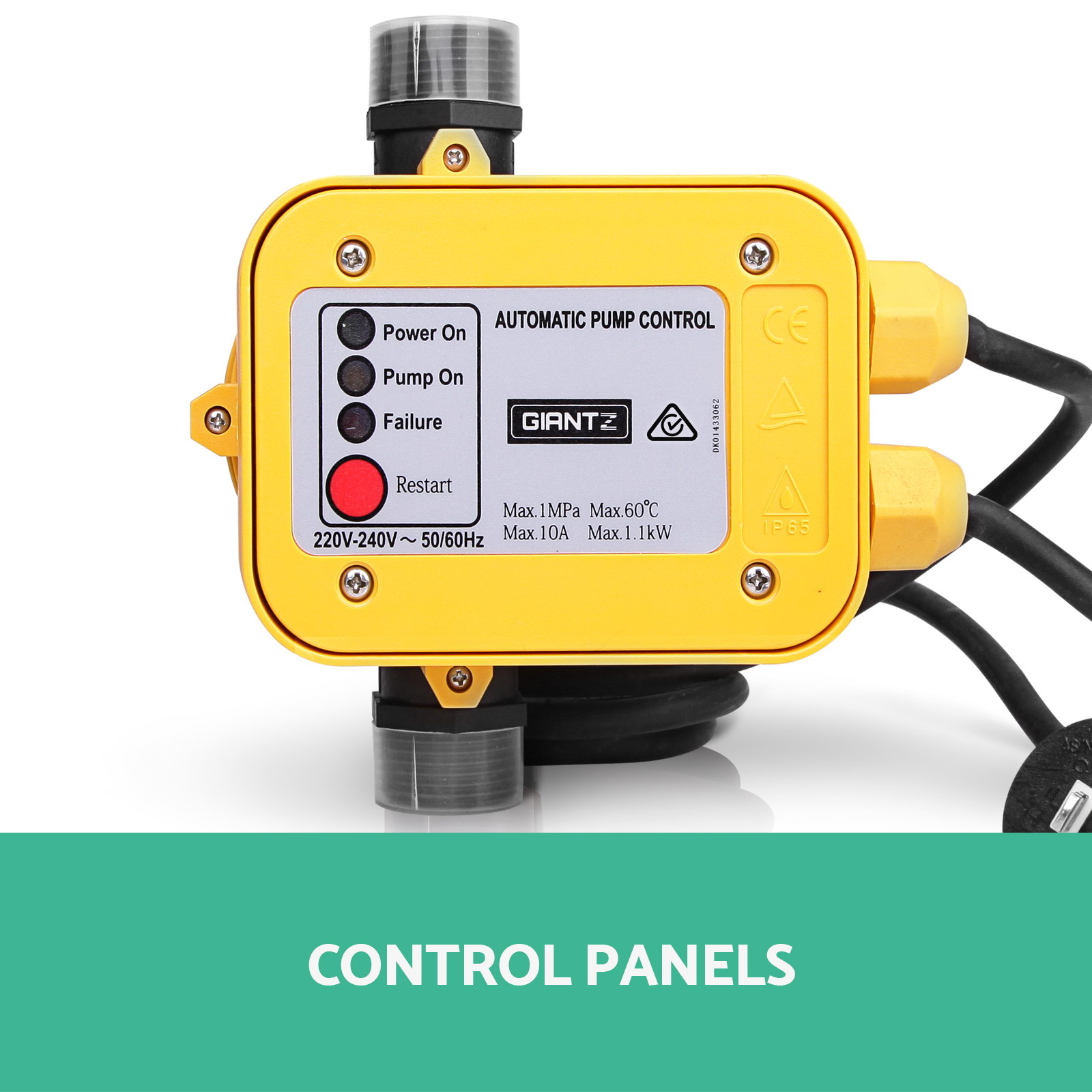 Giantz Water Pump Controller Auto Pressure Switch view 3