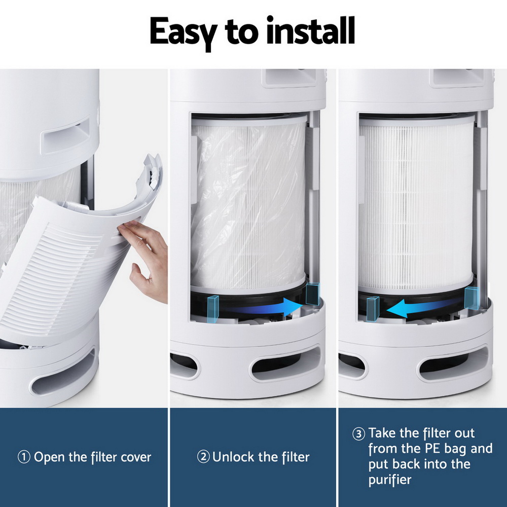 Devanti HEPA Replacement Filter 4 Layers view 5