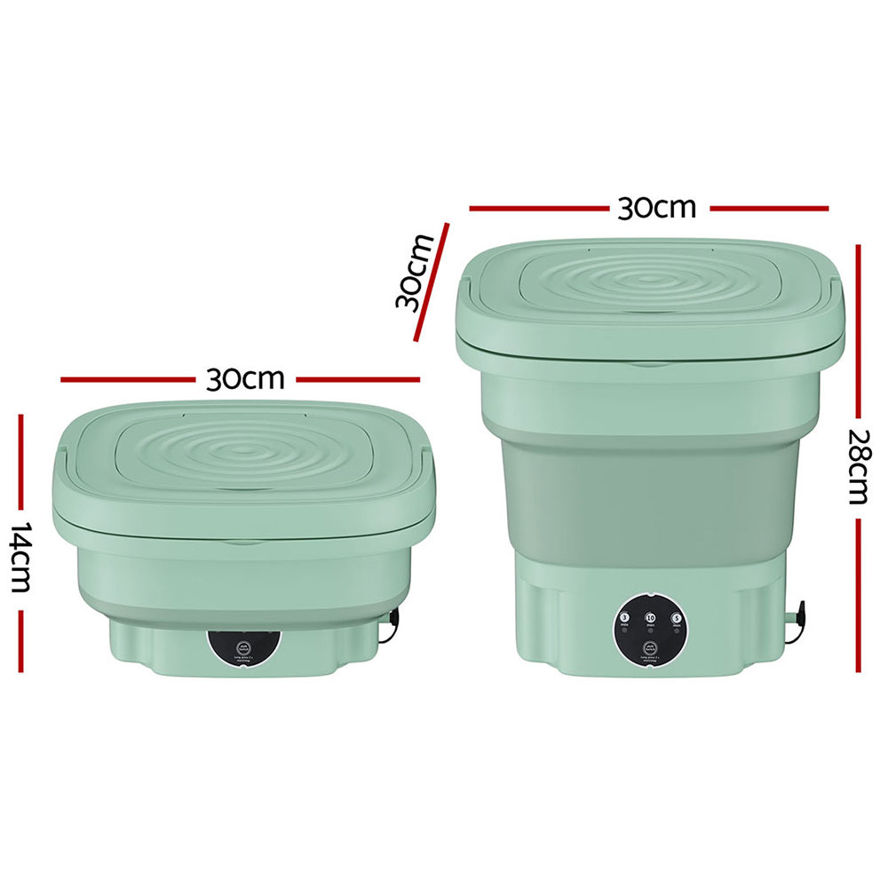 Devanti Foldable Portable Washing Machine 8L view 2