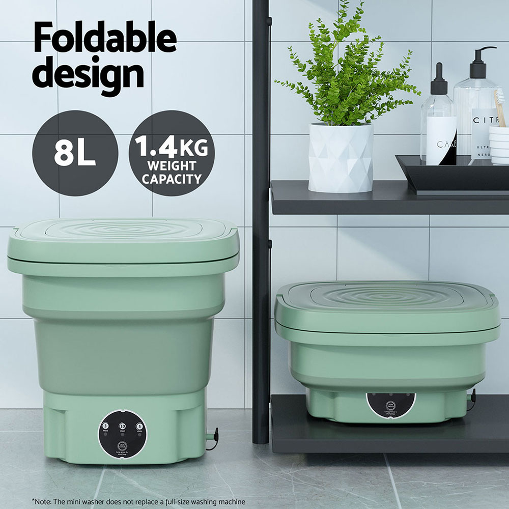 Devanti Foldable Portable Washing Machine 8L view 5