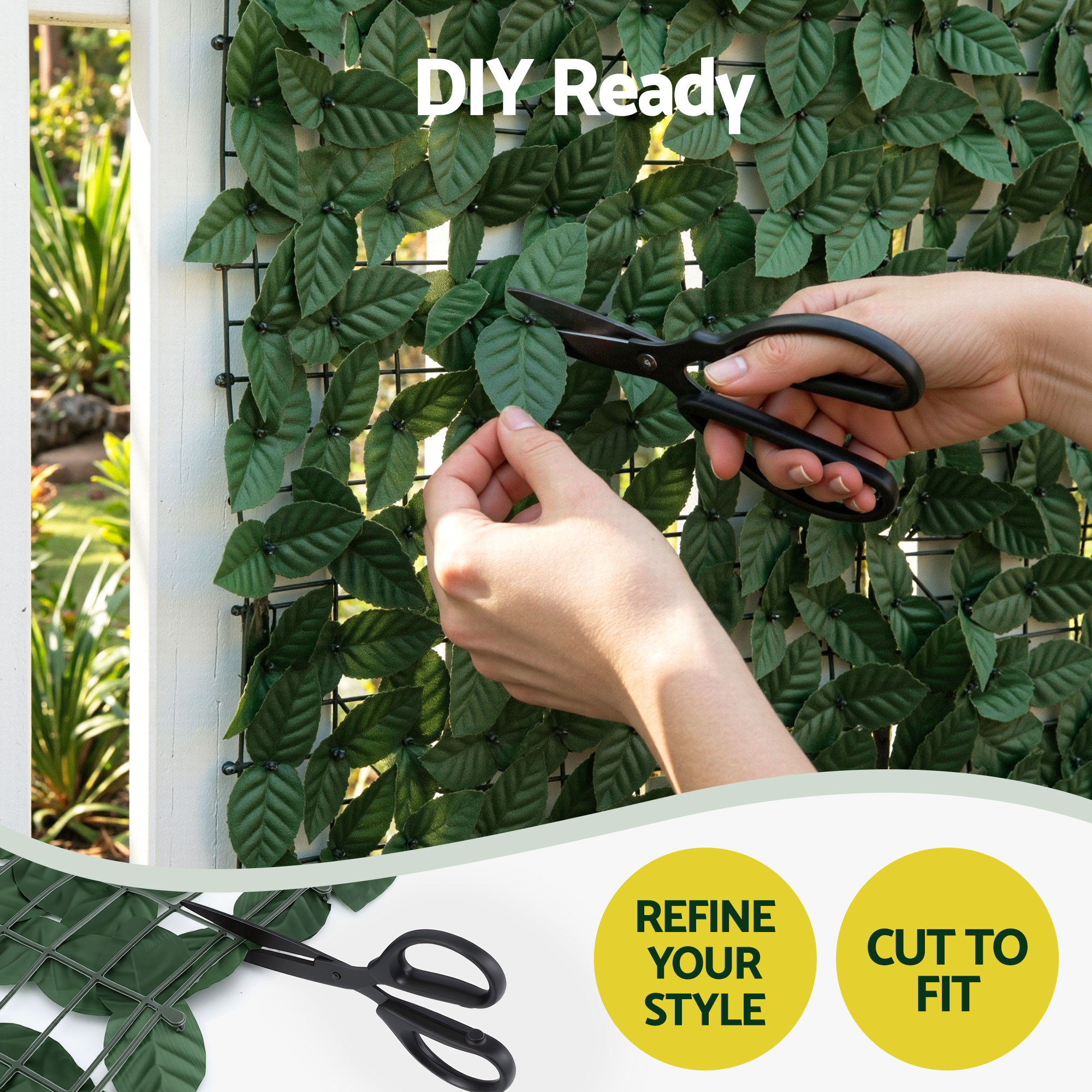 Gardeon Ivy Privacy Fence Screen 100x600cm view 4
