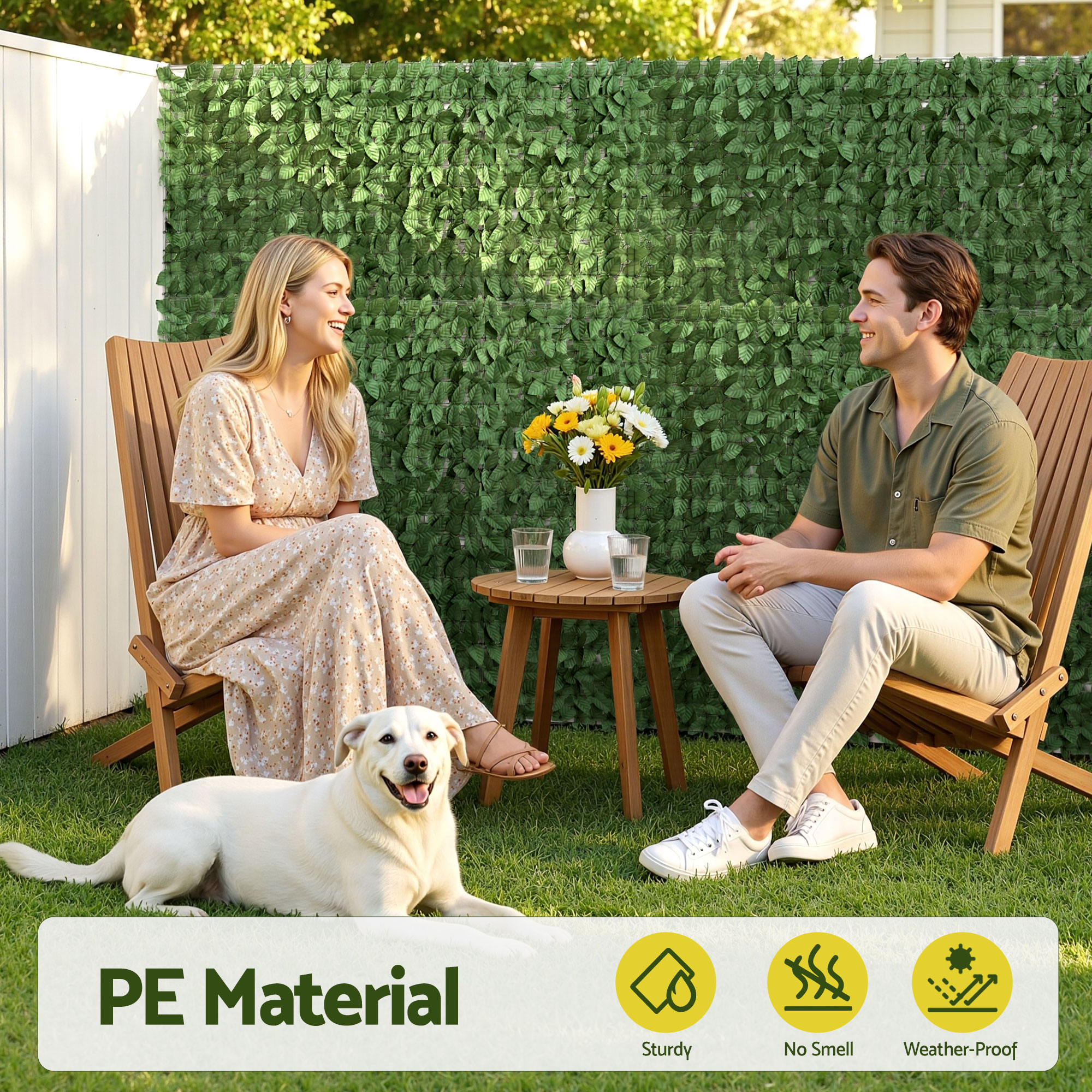 Gardeon Ivy Privacy Fence Screen 100x600cm view 5