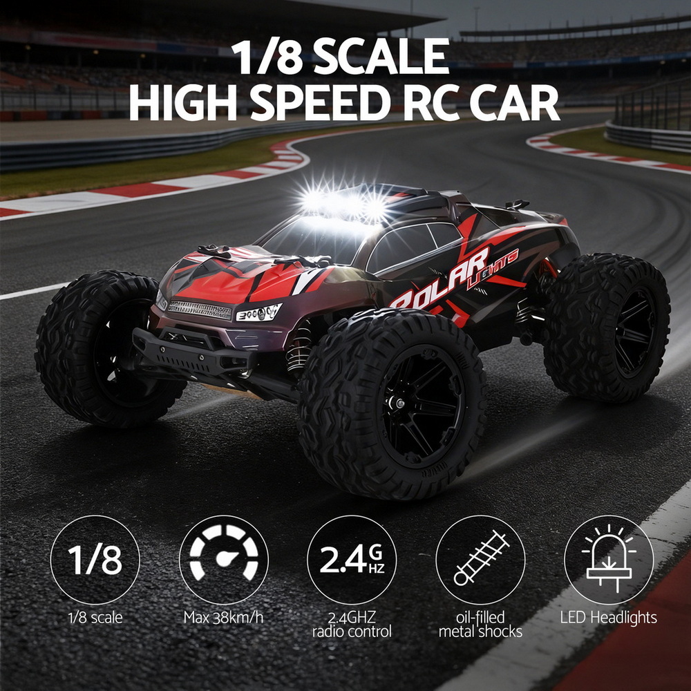 Keezi Off-Road 2WD Remote Control Car with Lights view 4