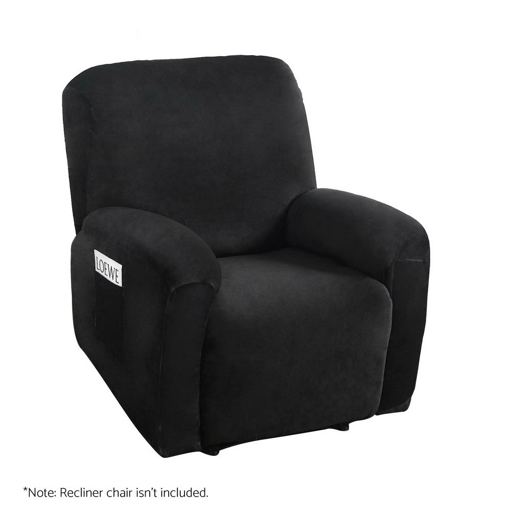 Artiss Recliner Chair Covers 1 Seater Velvet