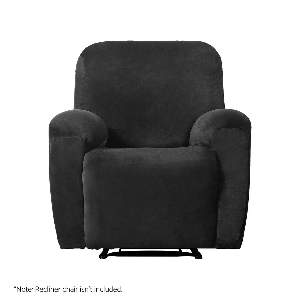 Artiss Recliner Chair Covers 1 Seater Velvet view 3
